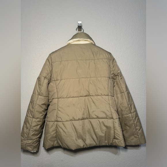 Reversible Women's down puffer jacket - Picture 3 of 12